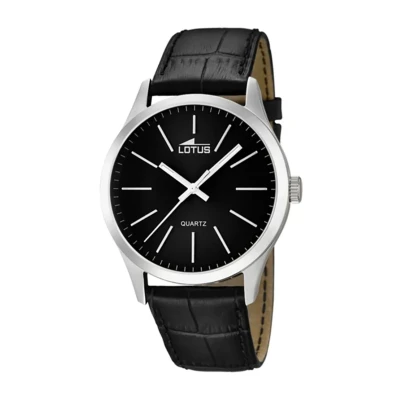 Afbeelding van Lotus Minimalist Horloge, Heren, Maat: One Size, Black