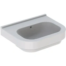 Afbeelding van Geberit 300 Basic wastafel wit (60 x 47,5 cm) zonder kraangat, met