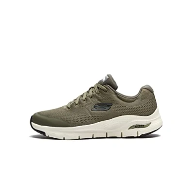 Afbeelding van Skechers ARCH FIT Sneakers laag, Heren, Maat: 46, Groen Textiel