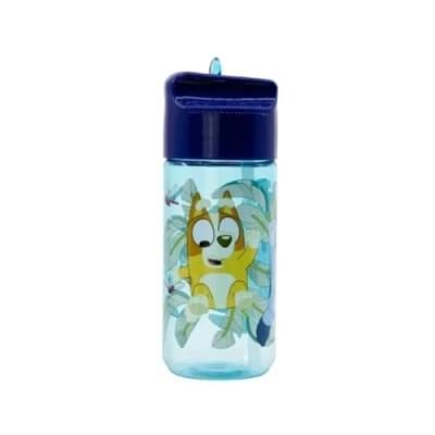 Afbeelding van My sweety pop Drinkfles Voor jongens Bluey Kunststof kinderen Kleuterschool School Vakantie Maaltijden 18 cm 430 ml Hydratatie Cadeau idee BPA vrij