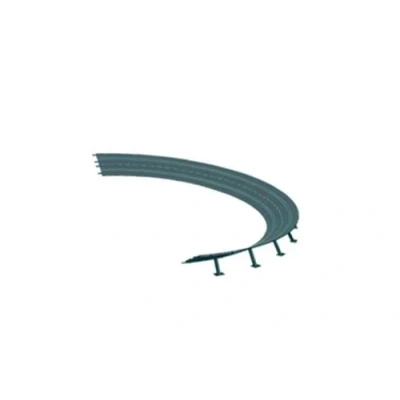 Image de Carrera 20579 Digital 132 &amp; 124 Evolution Accessoires Virages relevés 4/15 degrés 12 pièces