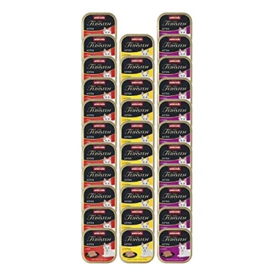 Afbeelding van 32x100g Kitten (3 soorten) animonda Vom Feinsten Kattenvoer