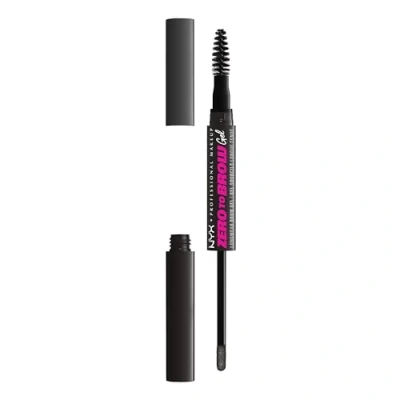 Afbeelding van Nyx Professional Makeup Wenkbrauwgel, Dames, Maat: 2.5 ml, Black