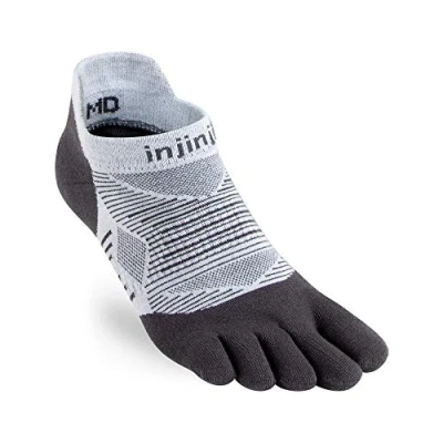 Afbeelding van Injinji Run Original Weight No Show IS262110 gray L=44,5 47
