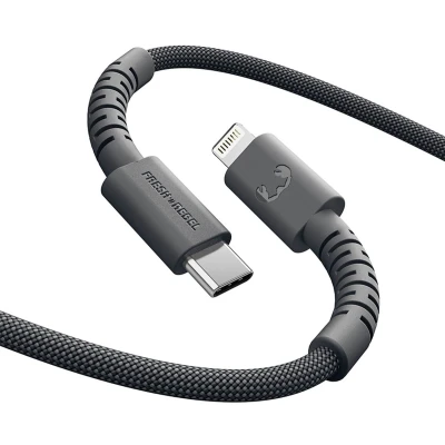 Afbeelding van Fresh&#039;n Rebel Lightning naar USB C kabel 70 cm Hrijs