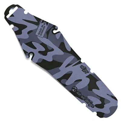 Afbeelding van Riesel Design® Rit: Z Mudguard voor het zadel / racefiets eenvoudig te monteren achterspatbord in moderne designs en alle wielmaten Camo MKII