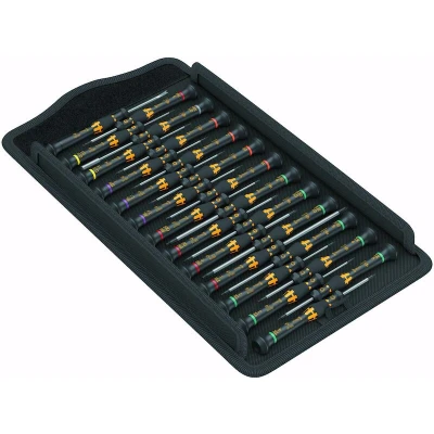 Afbeelding van Wera Kraftform ESD Micro Big Pack 1 Schroevendraaierset 25 delig Kruiskop Phillips, Torx, Torx plus, Pentalobe, Plat, Inbus