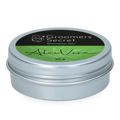 Afbeelding van Groomers Secret Shampoo Bar Aloe Vera 60g