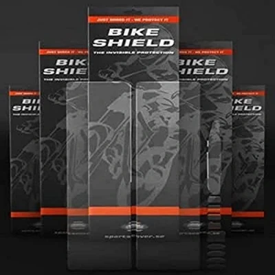 Afbeelding van Bikeshield frame bescherming Fullpack oversized matte protectie sticker fiets folie onderbuis zadelbuis ketting kabel breed
