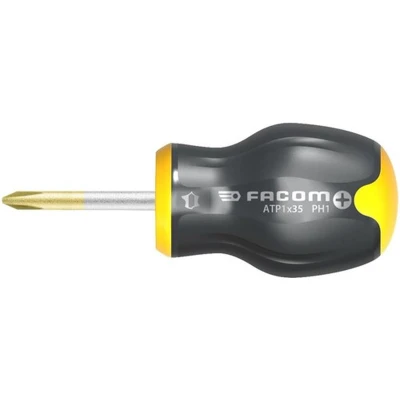 Afbeelding van FACOM ATP2X35 ProTwist schroevendraaier voor Phillips kruiskopschroeven met kort bled PH2 x 35 mm