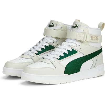 Afbeelding van PUMA Game Rbd, sneakers voor heren, White Vine Vapor Gray Gold