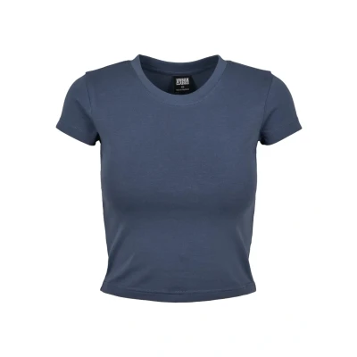 Afbeelding van Urban Classics Stretch Jersey Cropped TEE Tshirt basic, Dames, Maat: XXL, White