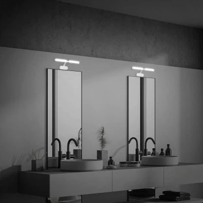 Afbeelding van Briloner Leuchten LED spiegelarmatuur 40 cm 6 Watt 4000 Kelvin 720lm chroom