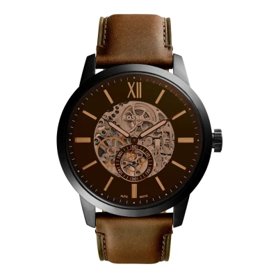 Afbeelding van Fossil heren Townsman horloge ME3155 in de kleur Bruin