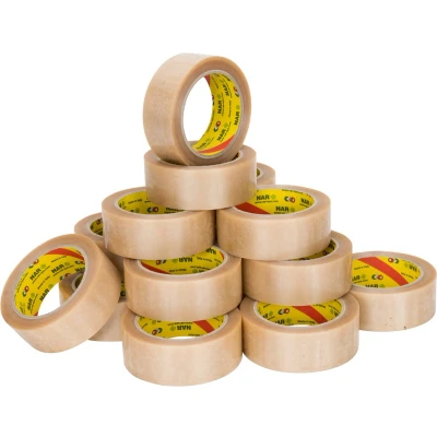 Afbeelding van Klika Pvc e (nar) transparant 38 mm x 66 meter 6 stuks