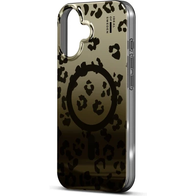 Afbeelding van iDeal Of Sweden Mirror Case met magnetische ring geschikt voor iPhone 16 Leo Ombre
