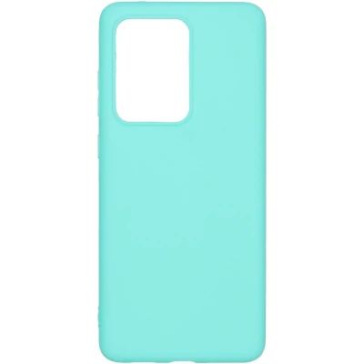 Afbeelding van iMoshion Hoesje Geschikt voor Samsung Galaxy S20 Ultra Siliconen Color Backcover Mintgroen