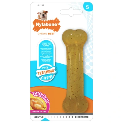 Afbeelding van Nylabone Puppy Chew Kipsmaak TOT 11 KG (103032)