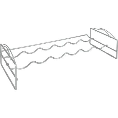 Afbeelding van Metaltex Wijnrek Voor 6 Flessen 56X25X13 Cm Zilver