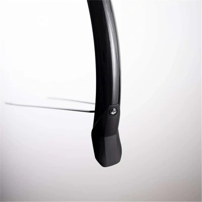 Afbeelding van Voorspatbord 28 Eurofender Lampo 58 mm breed zwart
