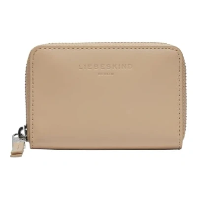 Afbeelding van LIEBESKIND BERLIN Leren Portemonnee Paper Bag Carter Eliza Wallet Sandy Lichtbruin