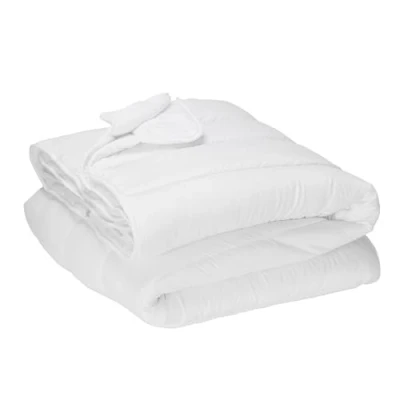 Image de Pikolin home Couette en fibre hypoallergénique et antiacariens, quatre saisons, 150 + 300g/m². 140x200 cm Lit simple adulte