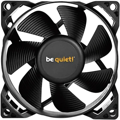 Afbeelding van BeQuiet Pure Wings 2 PC ventilator Zwart (b x h d) 80 25 mm