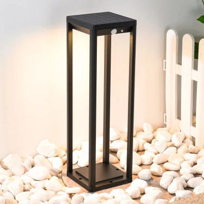 Afbeelding van Solar buitenlamp Marcello met sensor Staand