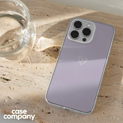 Afbeelding van Case Company® hoesje geschikt voor Xiaomi 13 Klein hartje paars Soft Cover Telefoonhoesje Bescherming aan alle Kanten en Schermrand