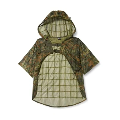 Image de Ghillie sniper cape camouflage flecktarn à personnaliser airsoft taille unique