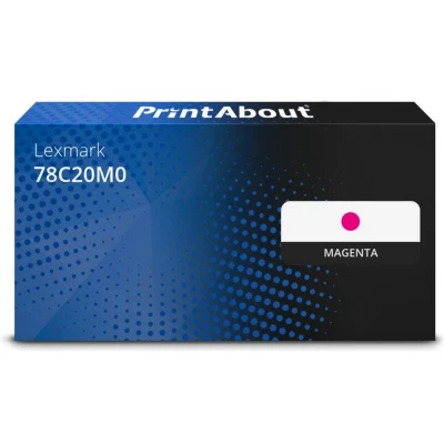 Afbeelding van Huismerk Lexmark 78C20M0 Toner Magenta