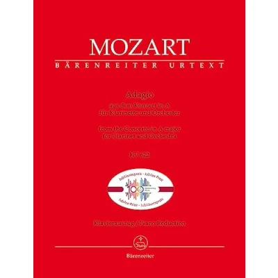 Afbeelding van Bärenreiter Mozart: Adagio KV 622 Songboek voor houten blaasinstrumenten
