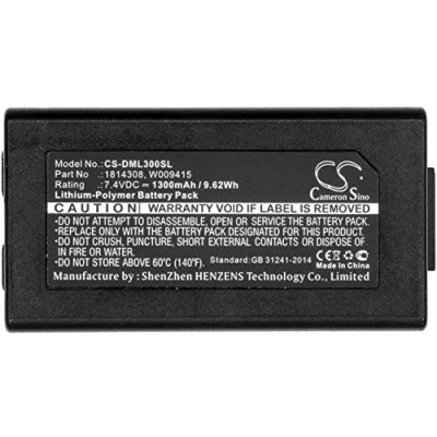 Afbeelding van CS DML300SL batterijen 1300 mAh, compatibel met [DYMO] 1982171, LabelManager 500TS, LM Wireless PnP, Mobile label Maker, MobileLabeler, XTL 300, 300 handheld