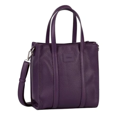 Afbeelding van Gabor Schoudertas Handtas Elfie Zip Tote Bag Dark Purple Paars