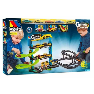 Afbeelding van Parkeergarage met voertuigen Moltó 17403 (59 x 55 33) 59 33 cm (5 pcs)