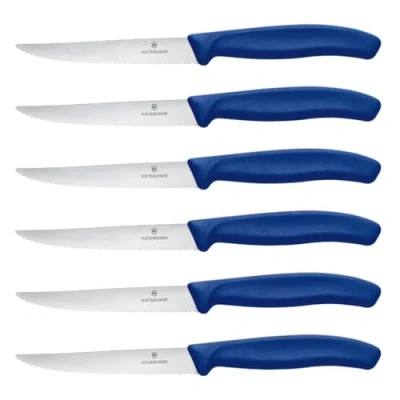 Afbeelding van Victorinox Swiss Classic Steakmessenset van 6 delig Blauw