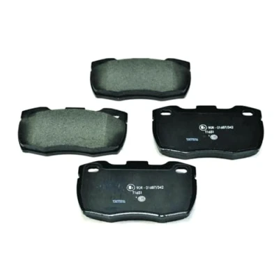 Afbeelding van HELLA 8DB 355 012 871 Remblokkenset Niet geschikt voor slijtage waarschuwingscontact LAND ROVER: Defender Off Road, Pickup