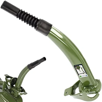 Afbeelding van KADAX schenktuit voor jerrycan, drinkslang, trechter benzinejerrycan, vultuit reserve jerrycans, trechter, vuluitloop, (staal)