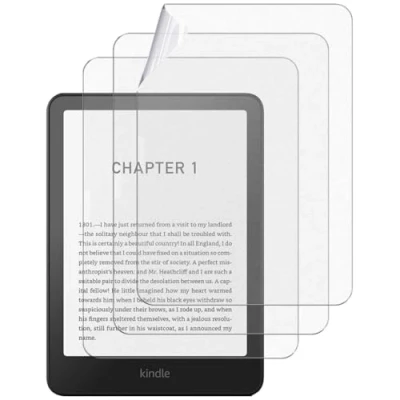 Afbeelding van Set van 3 screenprotectors voor Kindle Paperwhite 12e generatie 2024 en Colorsoft Signature Edition 7 inch, antiverblinding, anti vingerafdruk, displaybeschermfolie hoogwaardig PET
