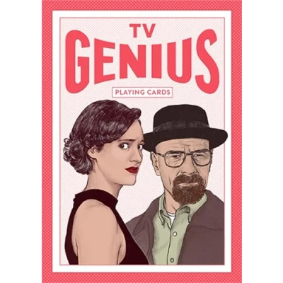 Afbeelding van TV Genius Playing Cards / Engels