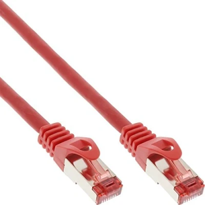 Afbeelding van InLine S STP/PiMF Cat.6 2m netwerkkabel Cat6 Rood