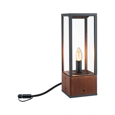 Afbeelding van Paulmann Lichtobjekt Venea 94673 Verlichtingssysteem Plug&amp;Shine LED tuinspot 2 W Warmwit Hout