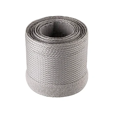 Afbeelding van PureMounts PM ZCCS SOCKS 85G universele polyester kabelslang met klittenbandsluiting Ø 85 mm 1,80 m grijs