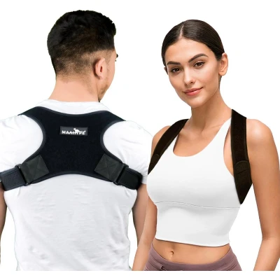 Afbeelding van Rugbrace Rug Corrector Postuur Houding Correctie Vrouw en Man DOUBLE
