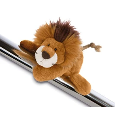 Afbeelding van Nici Magneet Leeuw Kitan 12 X 7 Cm Pluche Bruin