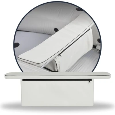 Afbeelding van NEMAXX Professionele opbergtas 87 cm met vulling voor opblaasbare boot 330 slaapbank waterdichte tas, extra zacht, lichtgrijs