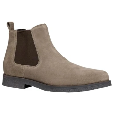 Afbeelding van Geox Korte laarzen Dove grey, Heren, Maat: 43, grey Leer