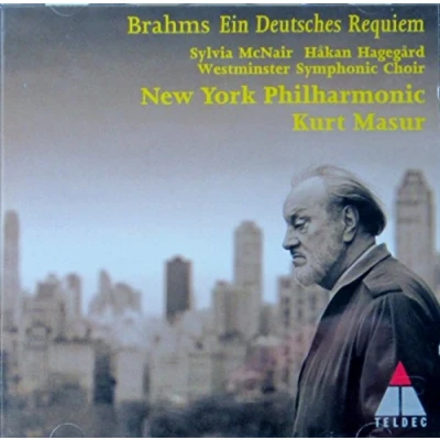 Afbeelding van Brahms: Ein Deutsches Requiem / Masur, New York Philharmonic