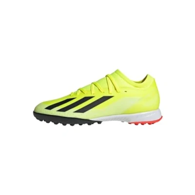 Afbeelding van adidas Performance X Crazyfast League TF Voetbalschoenen voor kunstgras, Heren, Maat: 43 1/3, Team solar yellow/core black/footwear white