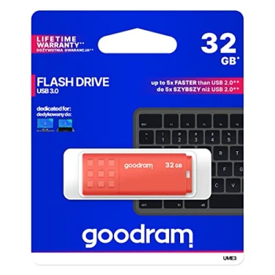 Afbeelding van Goodram 32GB USB 3.0 stick Type A Oranje